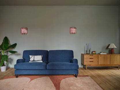 Model 15 2 Seater Sofa, Oak / Teal