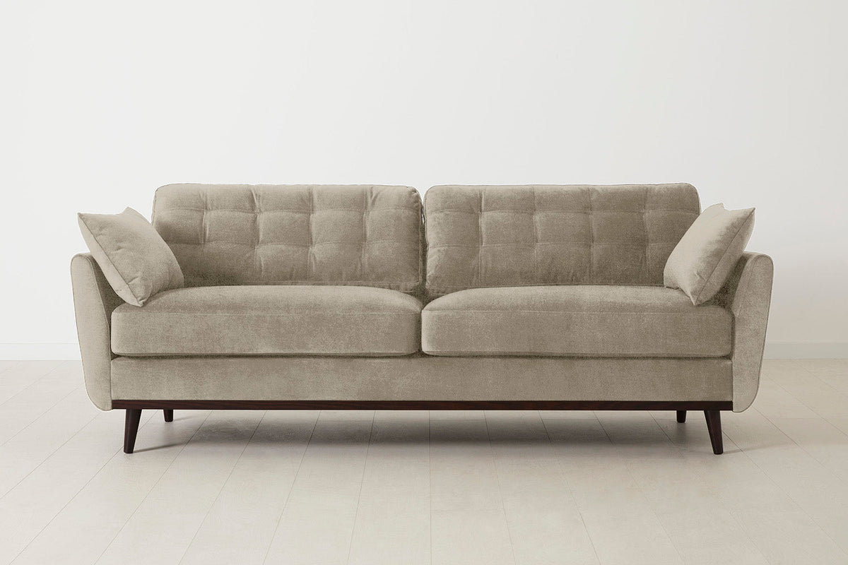 Model 10 3-Seater Sofa, Flax