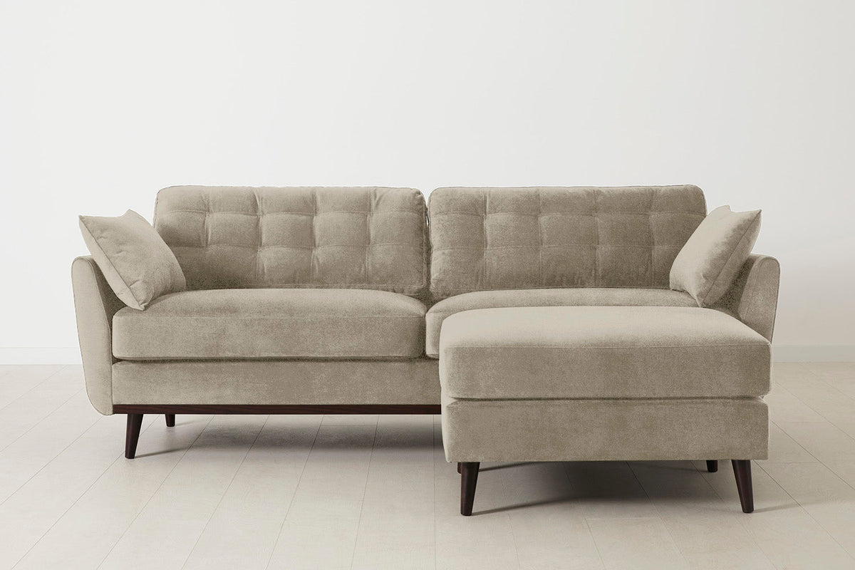 Model 10 3-Seater Sofa, Flax