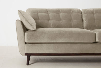 Model 10 3-Seater Sofa, Flax