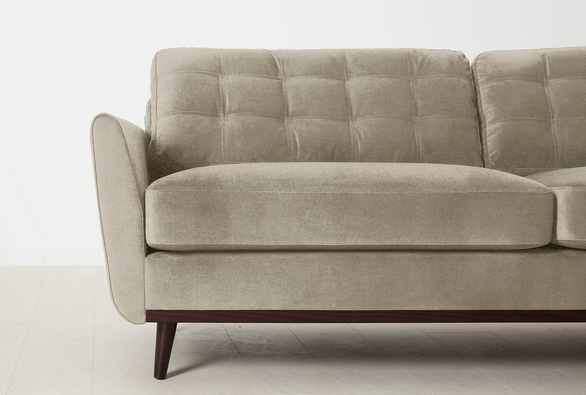 Model 10 3-Seater Sofa, Flax