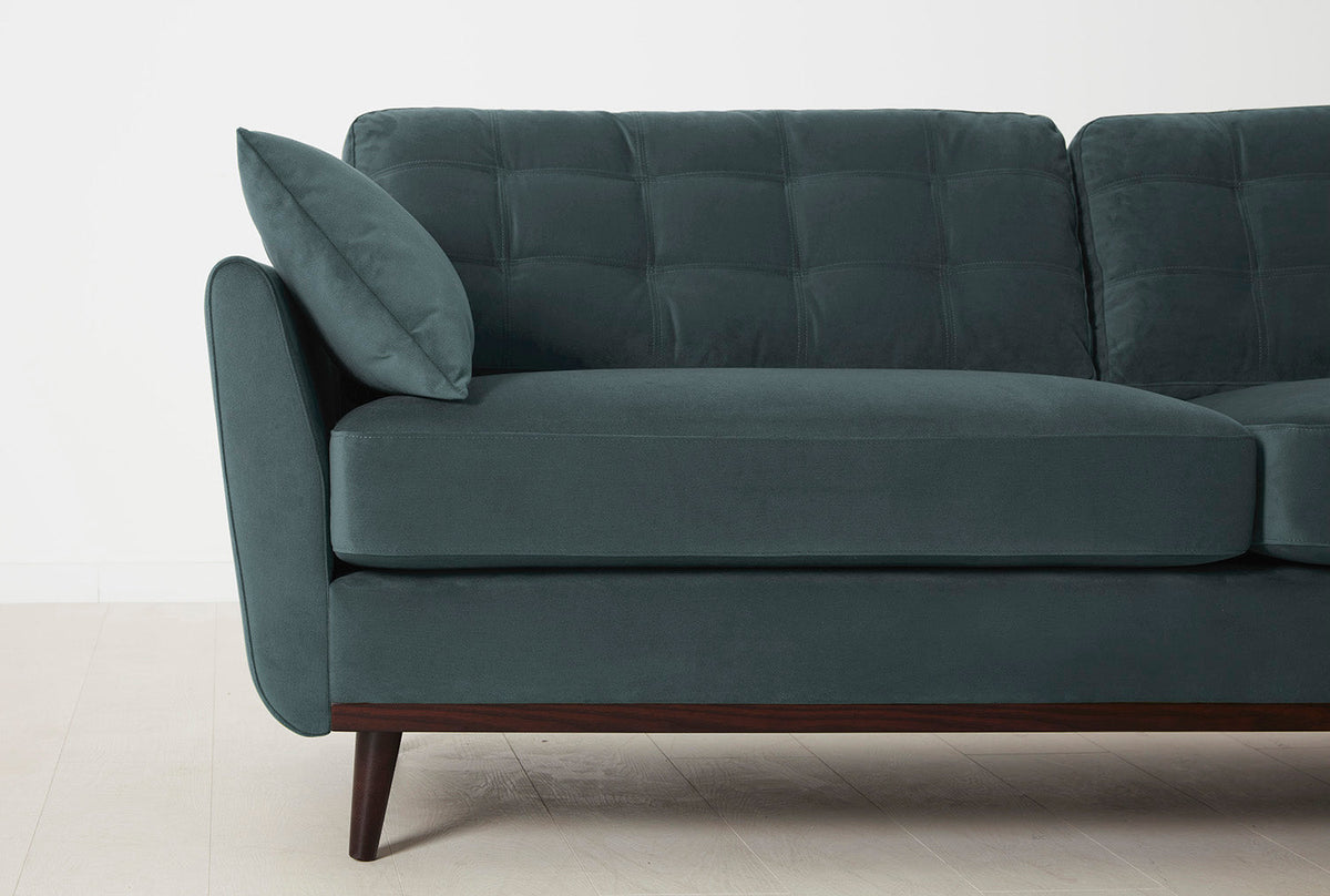 Model 10 3-Seater Sofa, Petrol