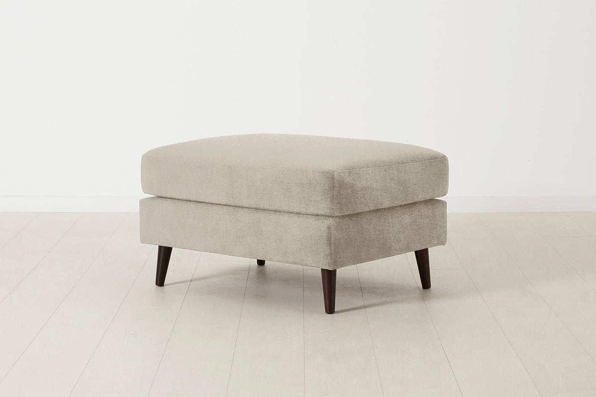 Model 10 Ottoman, Flax