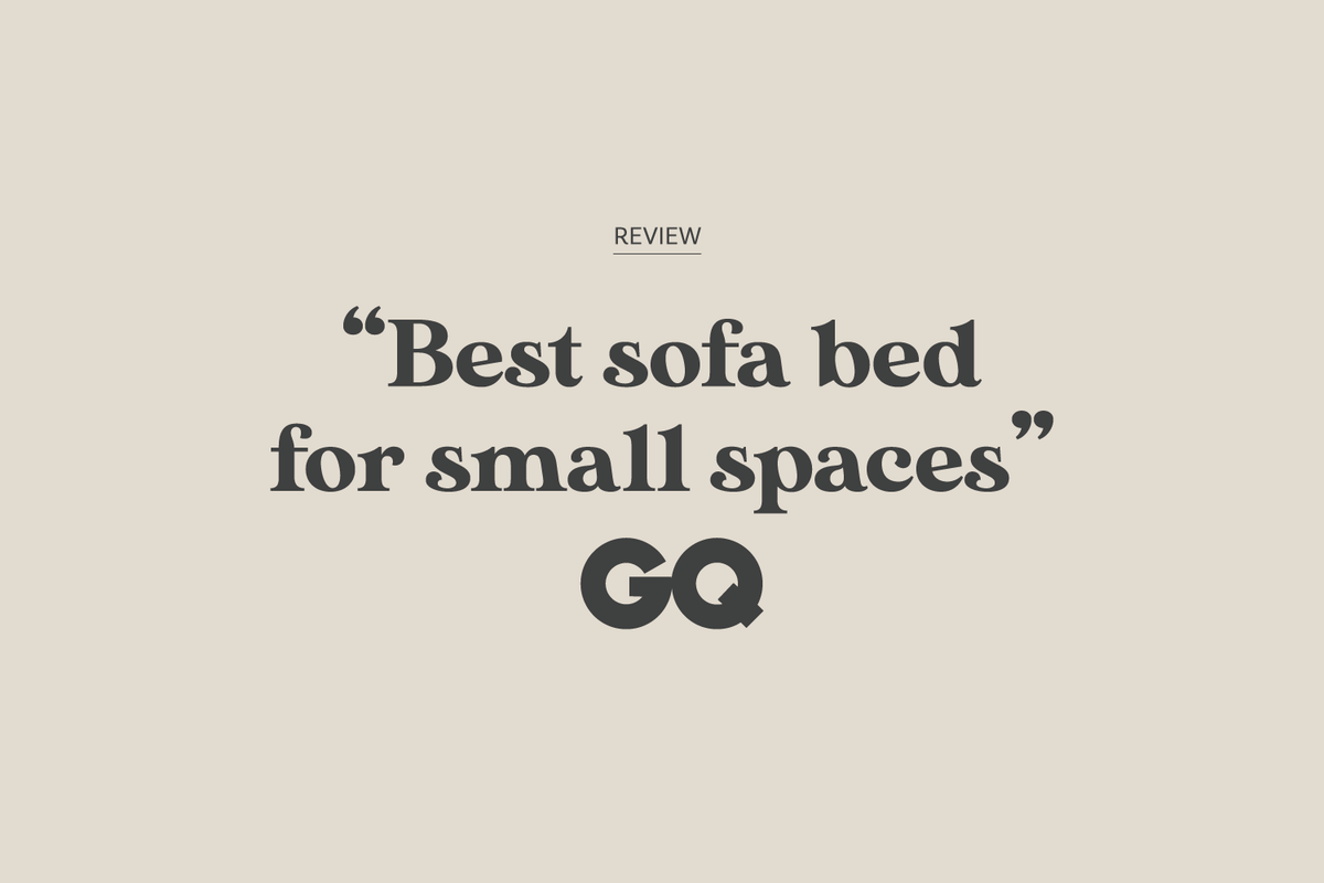 Model 08 Sofa Bed 2.5 Seater, Oak / Vine