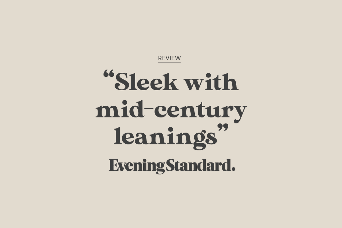 Model 08 Ottoman, Oak / Elephant