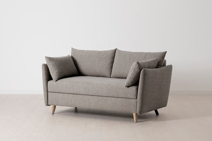 Model 08 Sofa Bed 2 Seater, Oak / Shadow