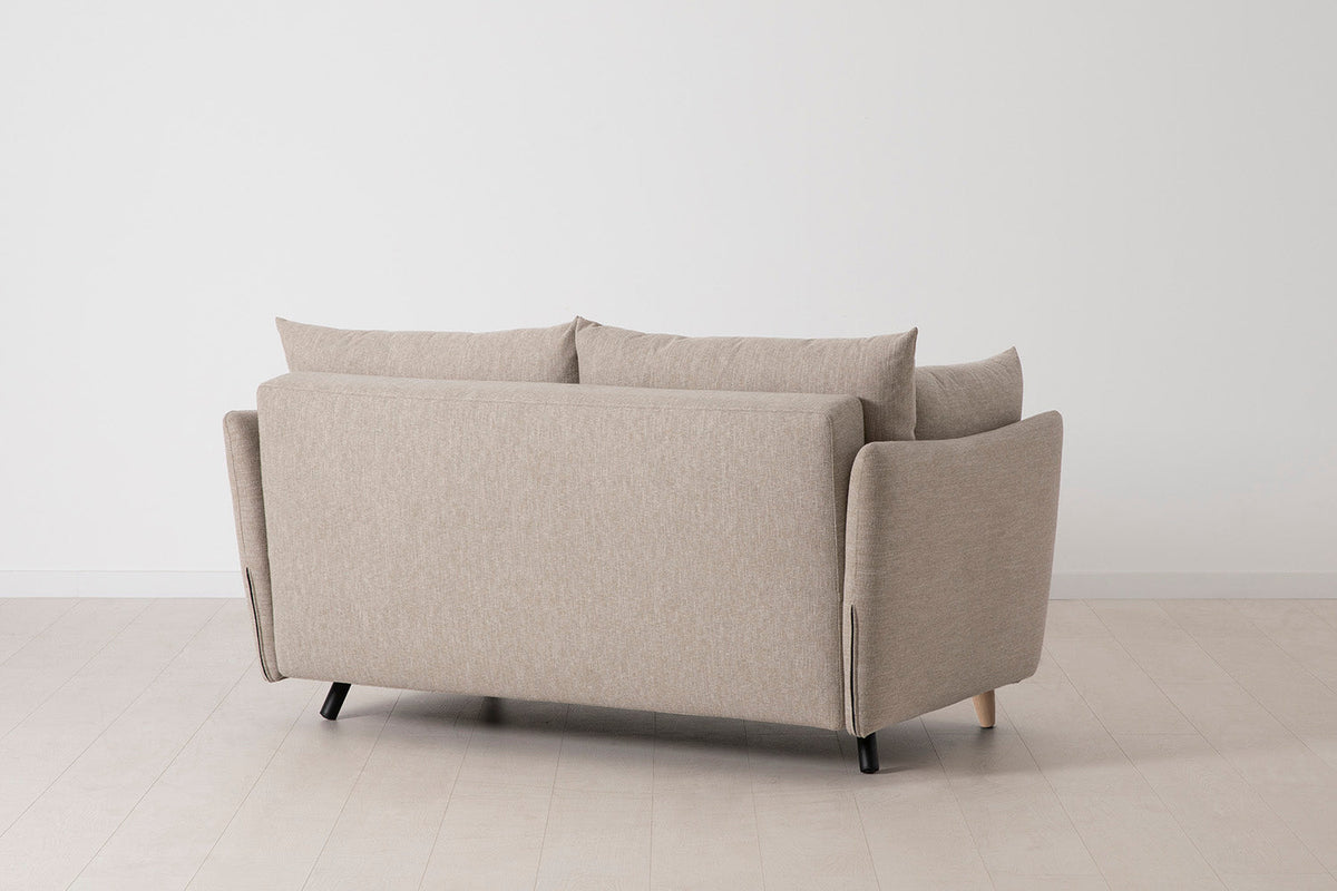 Model 08 Sofa Bed 2 Seater, Oak / Pumice