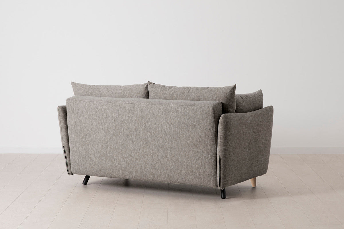 Model 08 Sofa Bed 2 Seater, Oak / Shadow