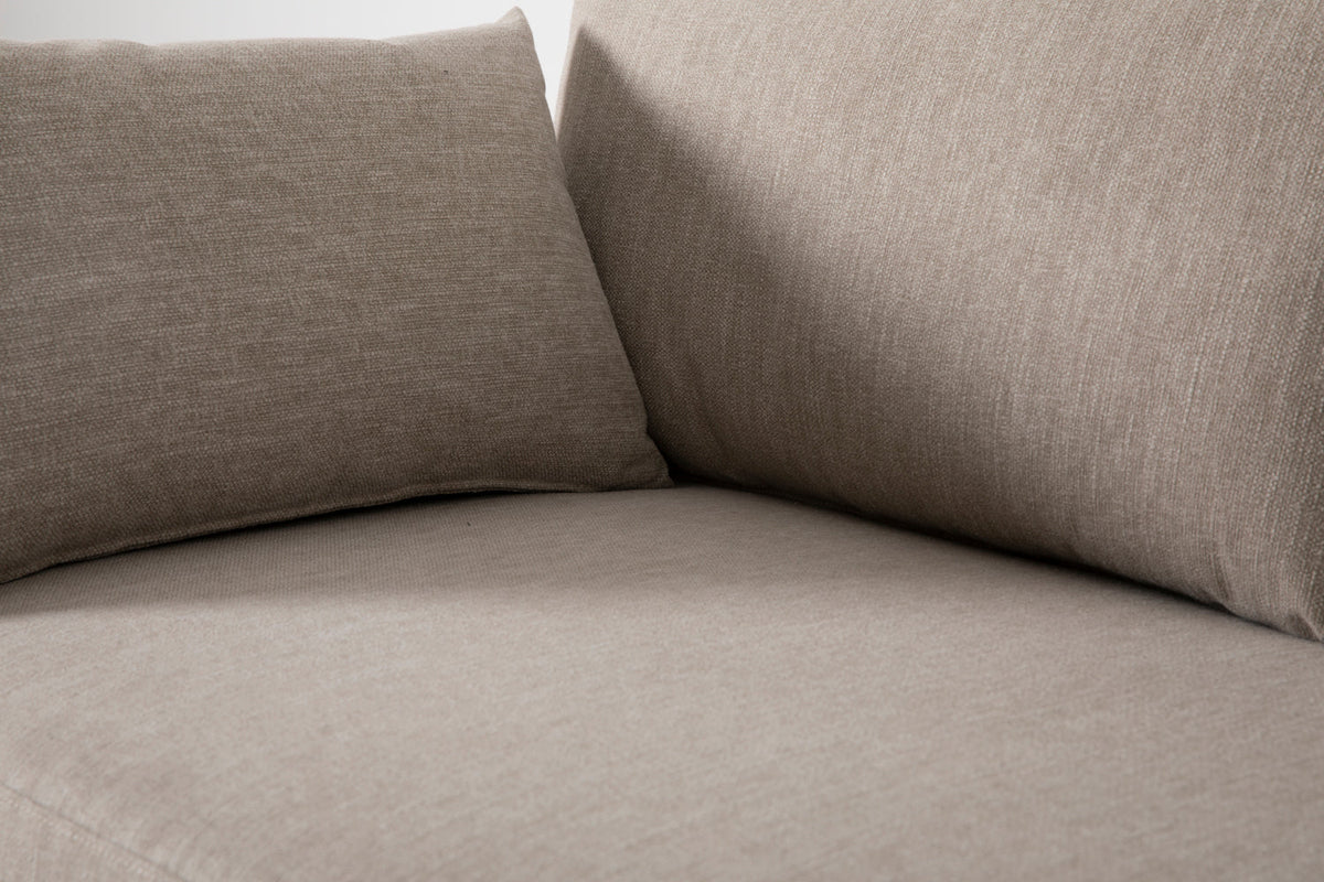 Model 08 Sofa Bed 2.5 Seater, Oak / Pumice