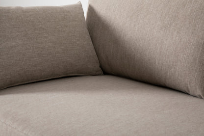 Model 08 Sofa Bed 2.5 Seater, Oak / Pumice