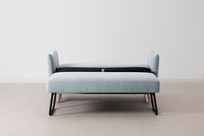 Model 08 Sofa Bed 2 Seater, Oak / Seaglass