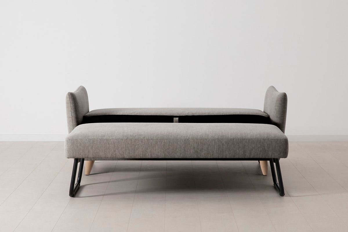 Model 08 Sofa Bed 2.5 Seater, Oak / Shadow