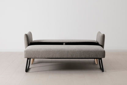 Model 08 Sofa Bed 2.5 Seater, Oak / Shadow