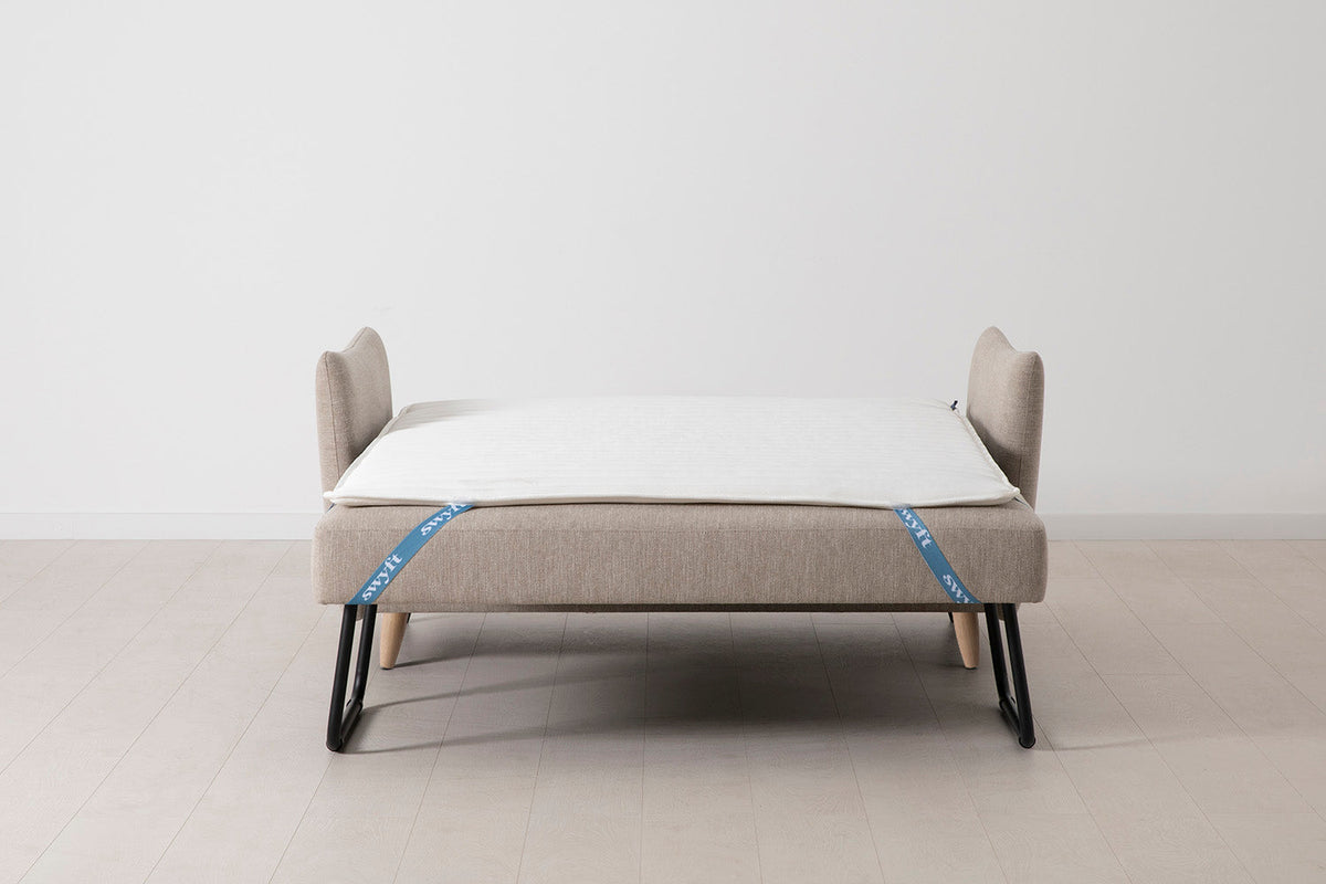 Model 08 Sofa Bed 2 Seater, Oak / Pumice