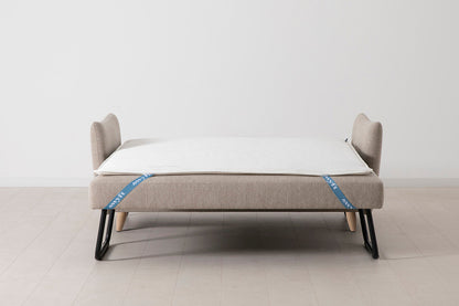 Model 08 Sofa Bed 2.5 Seater, Oak / Pumice