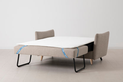 Model 08 Sofa Bed 2 Seater, Oak / Pumice