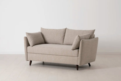 Model 08 Sofa Bed 2 Seater, Oak / Pumice