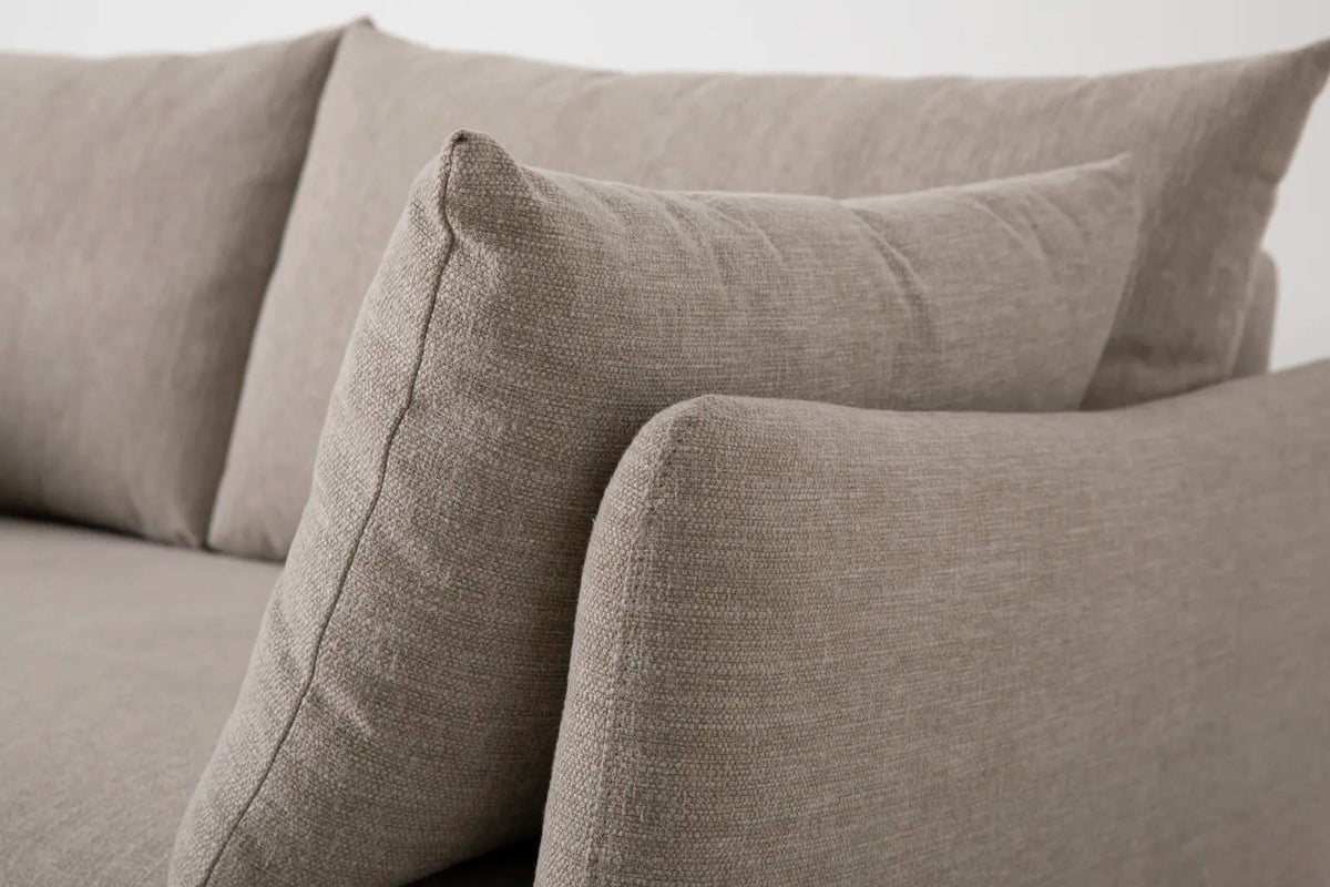Model 08 Sofa Bed 2 Seater, Oak / Pumice