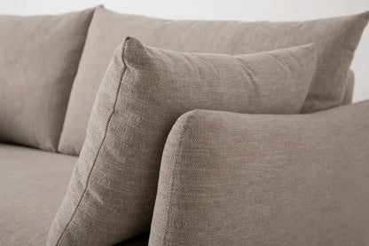 Model 08 Sofa Bed 2 Seater, Oak / Pumice