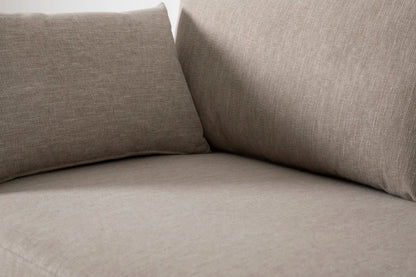 Model 08 Sofa Bed 2 Seater, Oak / Pumice