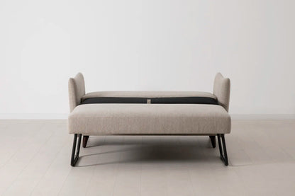 Model 08 Sofa Bed 2 Seater, Oak / Pumice
