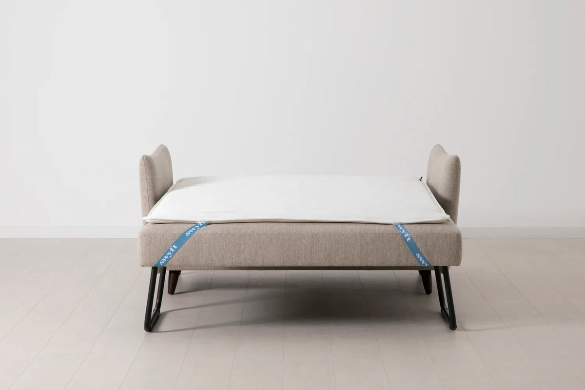 Model 08 Sofa Bed 2 Seater, Oak / Pumice