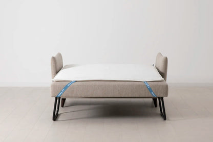 Model 08 Sofa Bed 2 Seater, Oak / Pumice