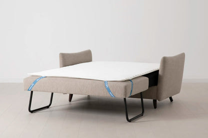 Model 08 Sofa Bed 2 Seater, Oak / Pumice