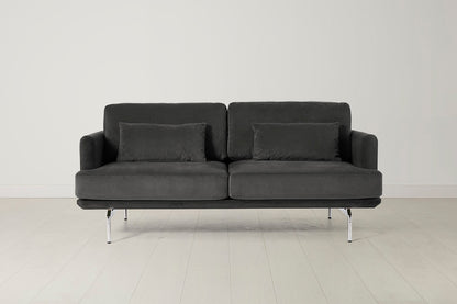 Model 14 2 Seater Sofa, Charcoal