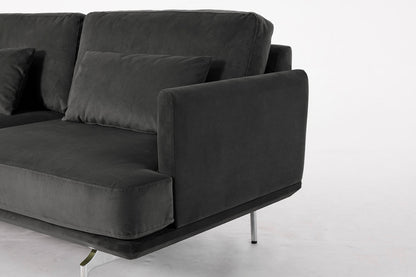 Model 14 2 Seater Sofa, Charcoal