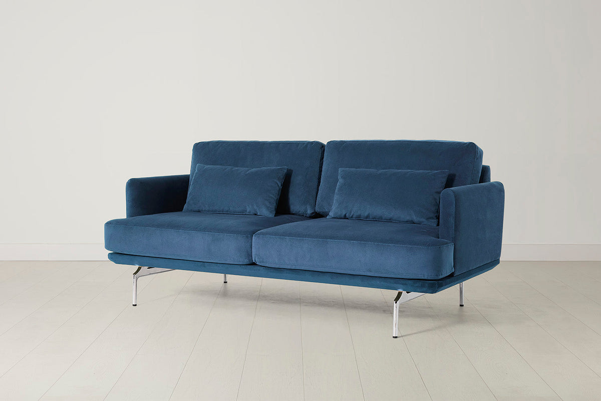 Model 14 2 Seater Sofa, Teal