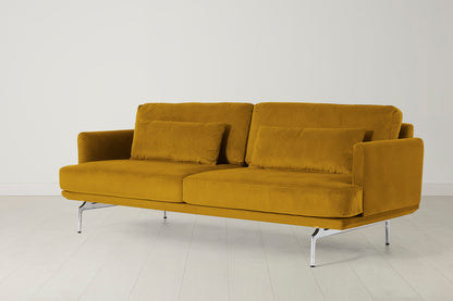 Model 14 3 Seater Sofa in Mustard