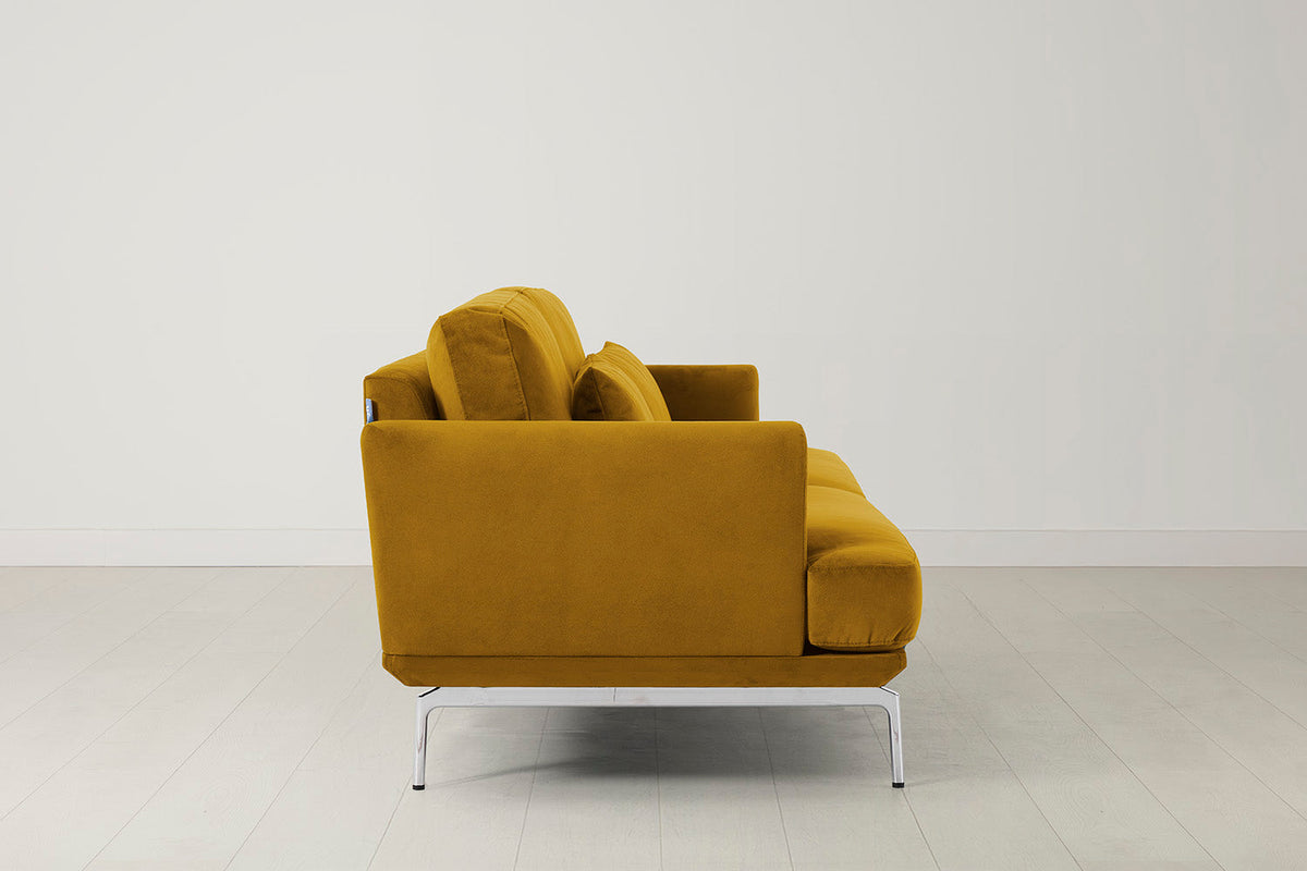 Model 14 3 Seater Sofa in Mustard