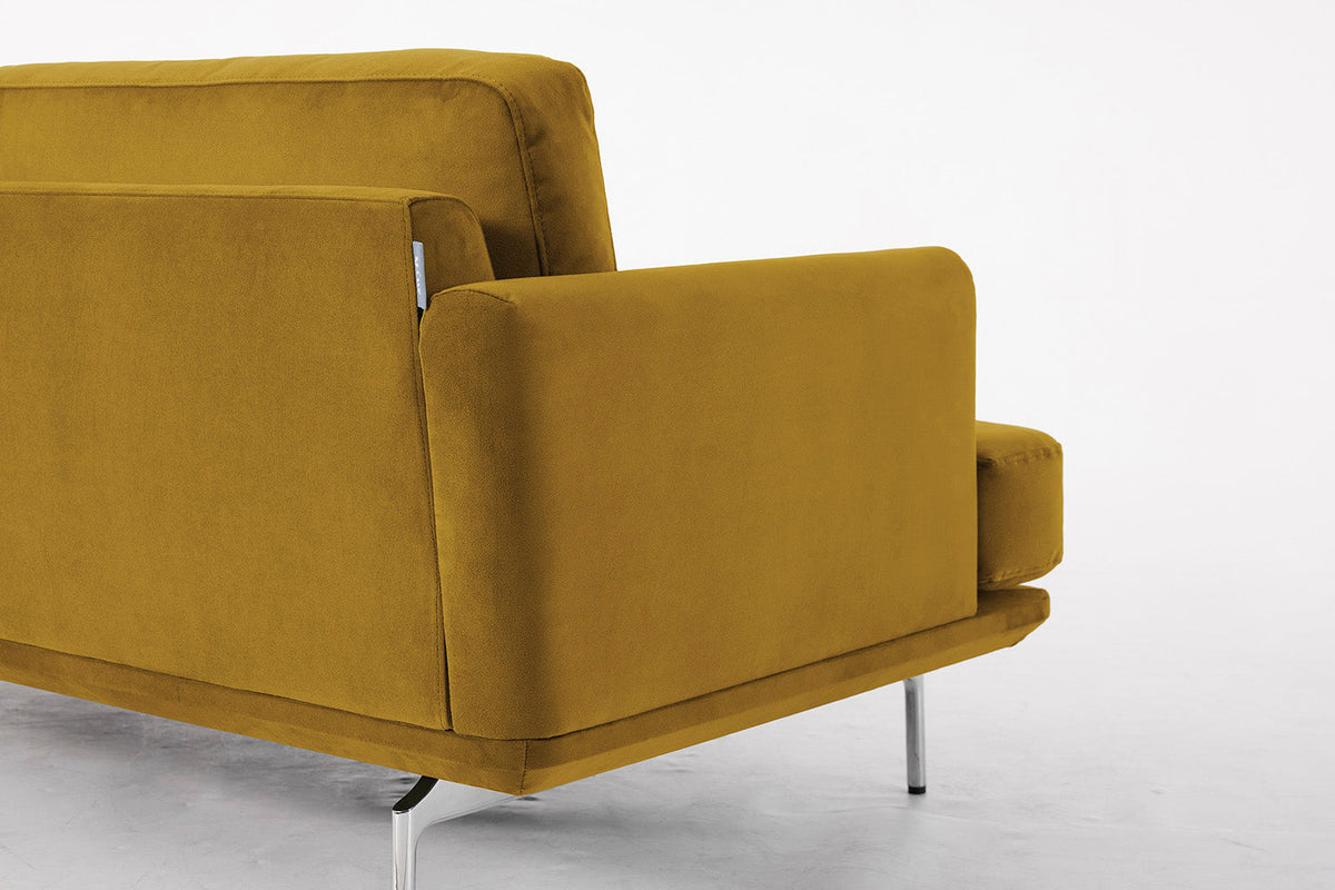 Model 14 3 Seater Sofa, Mustard