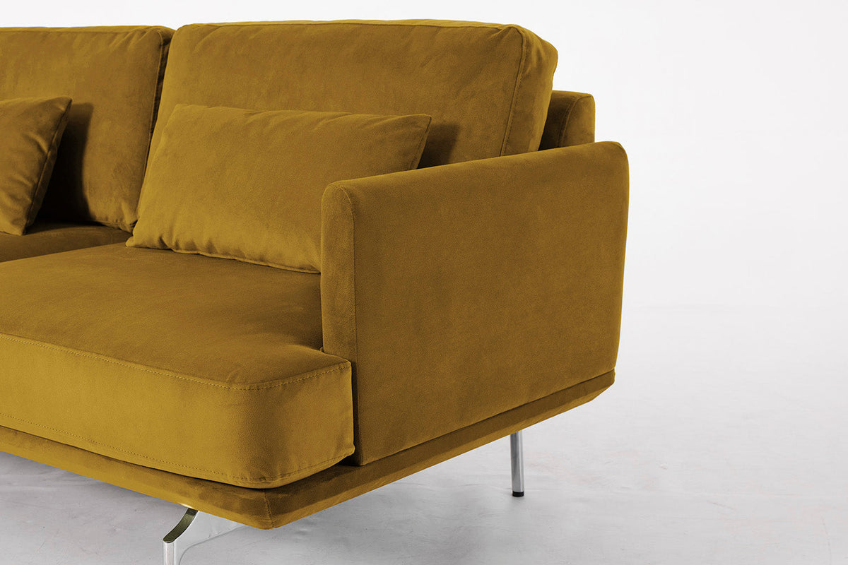 Model 14 3 Seater Sofa in Mustard