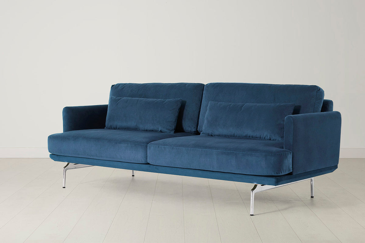 Model 14 3 Seater Sofa, Teal