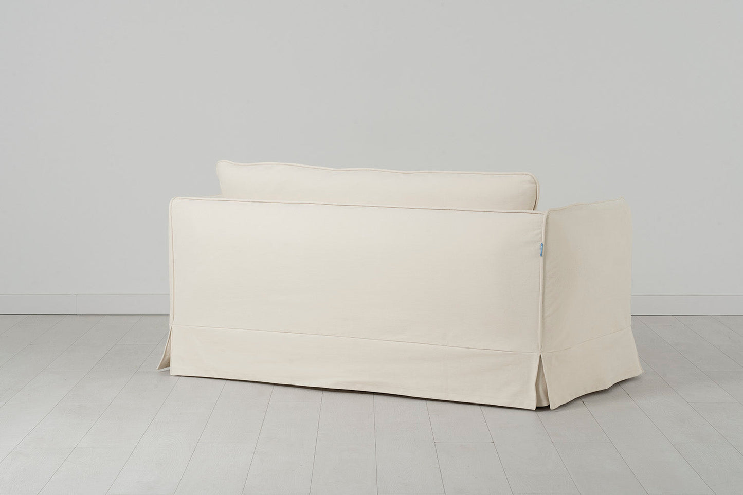 Model 18 2 Seater Sofa with Ottoman, Nougat