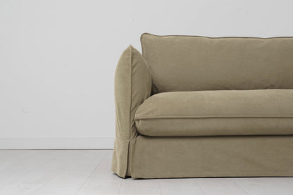 Model 18 3 Seater Sofa with Ottoman, Meadow