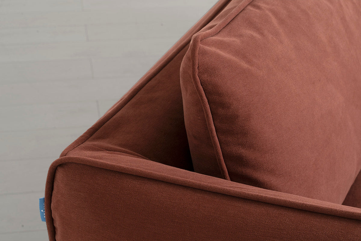 Model 18 3 Seater Sofa with Ottoman, Tuscan