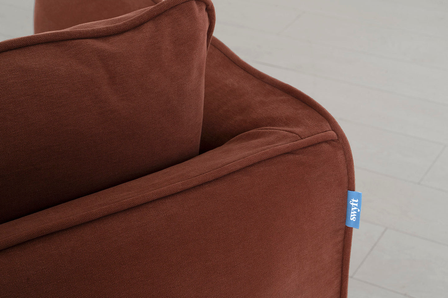 Model 18 3 Seater Sofa with Ottoman, Tuscan