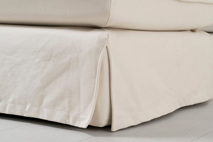 Model 18 Ottoman, Nougat