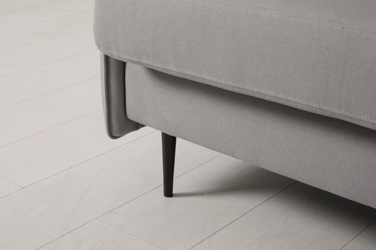 Model 19 2 Seater Sofa with Ottoman, Risso — Leg Detail