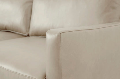 Model 01 2-Seater Sofa with Ottoman, Oyster