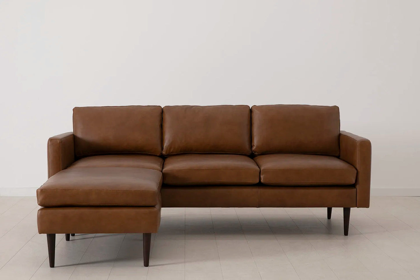 Model 01 3-Seater Left Chaise Sofa, Maple