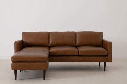 Model 01 3-Seater Left Chaise Sofa, Maple