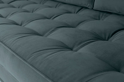 Model 02 Sofa Bed 3 Seater, Petrol