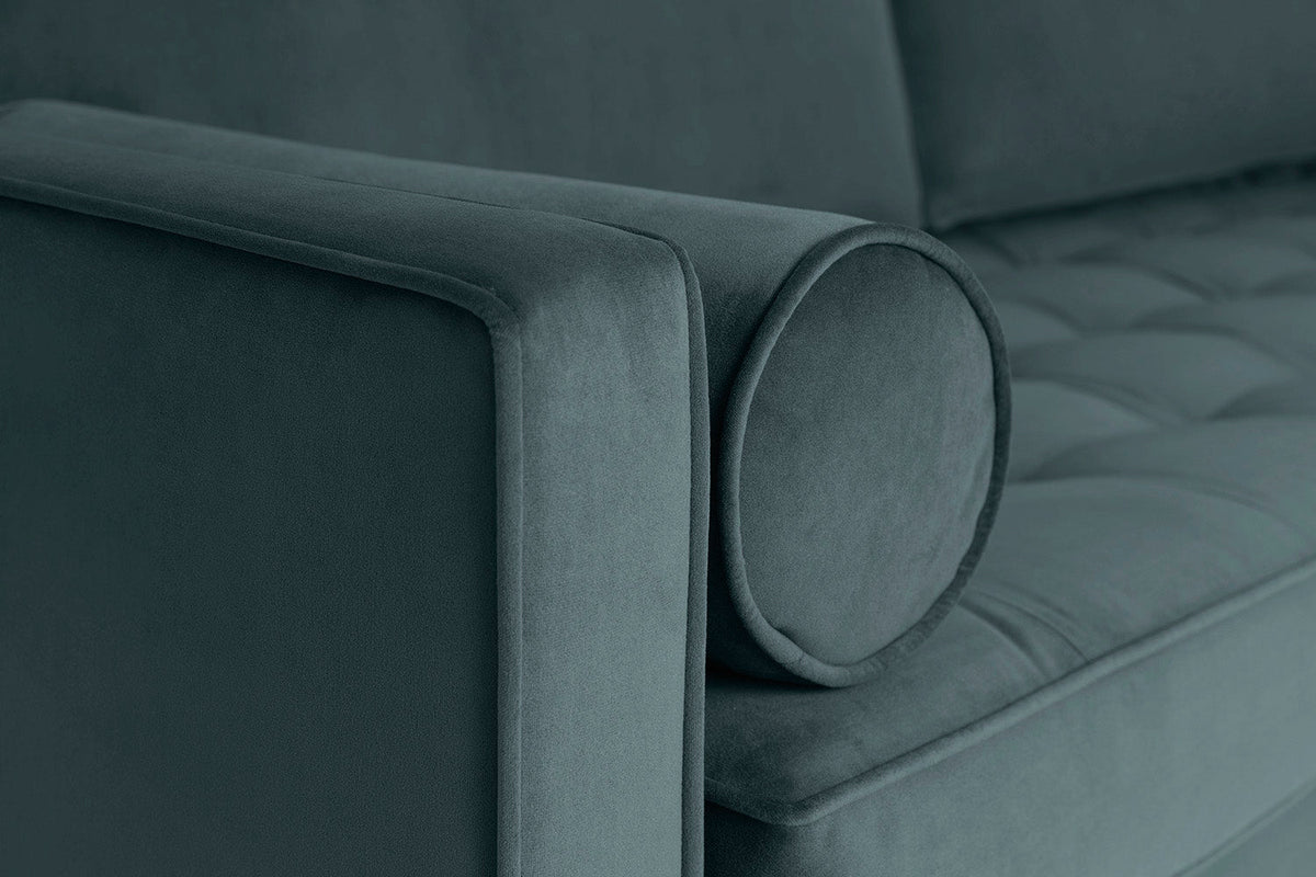 Model 02 Sofa Bed 3 Seater, Petrol