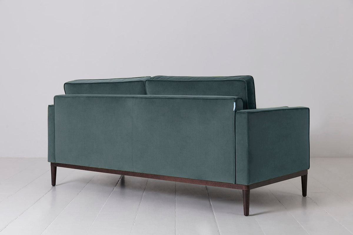Model 02 2-Seater Sofa, Petrol