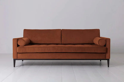 Model 02 3-Seater Sofa, Umber