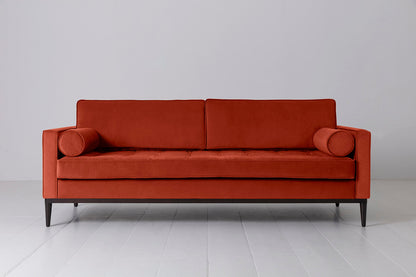 Model 02 Sofa Bed 3 Seater, Paprika